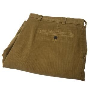 Orvis Corduroy Pants Men’s Size 42 Brown Straight Leg 100% Cotton